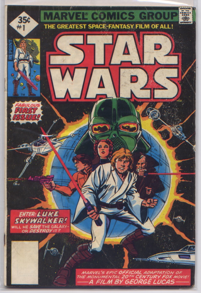 Star Wars #1 Diamond Box .35 / No UPC Newsstand product photo